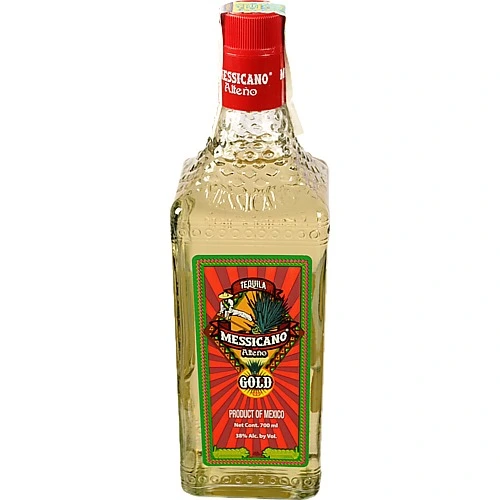 Текіла Messicano 0.7л голд 38
