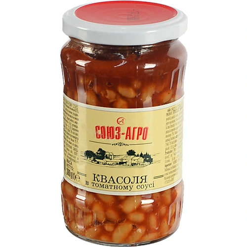 Квасоля Союз Агро 360г в томатному соусі