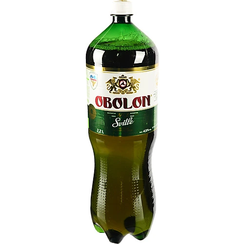 Пиво 2.2л 4.5% світле пастеризоване Оболонь п/пл