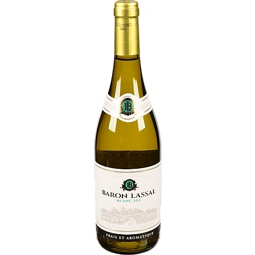 Вино Baron Lassal 0.75л біле сухе 11%