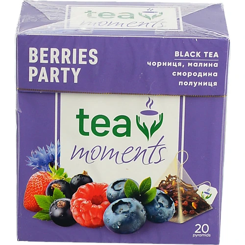 Чай чорний байховий Berries Party Tea Moments к/у 20х1.8г