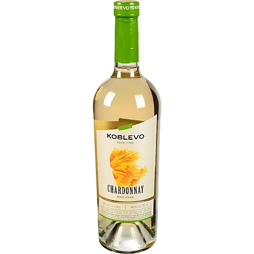 Вино Коблево 0.75л Шардоне біле сухе