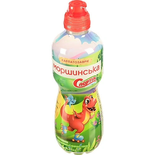 Вода мінеральна негазована Спортик Моршинська п/пл 0.33л