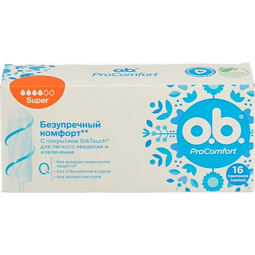 Тампони О.b. pro comfort super 16шт