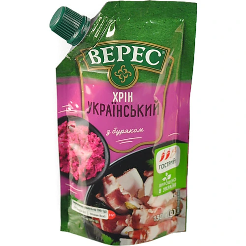 Хрін з буряком Український Верес д/п 130г