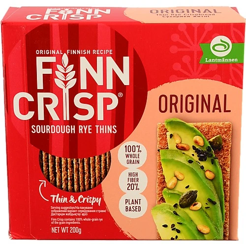 Сухарики Finn Crisp Житні Original Taste, 200 г