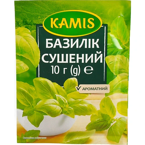 Базилік сушений Kamis 10г