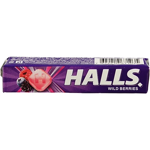 Карамель льодяникова Wild berries Halls м/у 25.2г