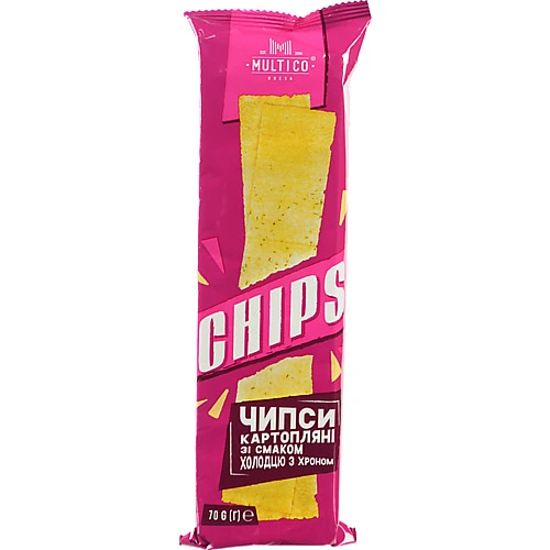 Чипси Multico 70г холодець хрін
