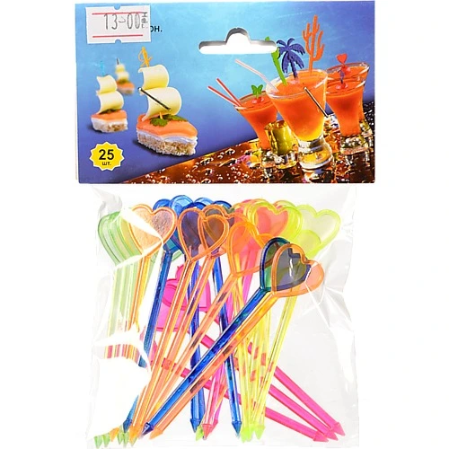 Шпага Baiep 80мм серце 25шт