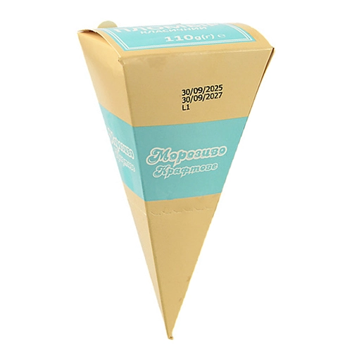 Ріжок-пломбір МаксХолод 110г класичний