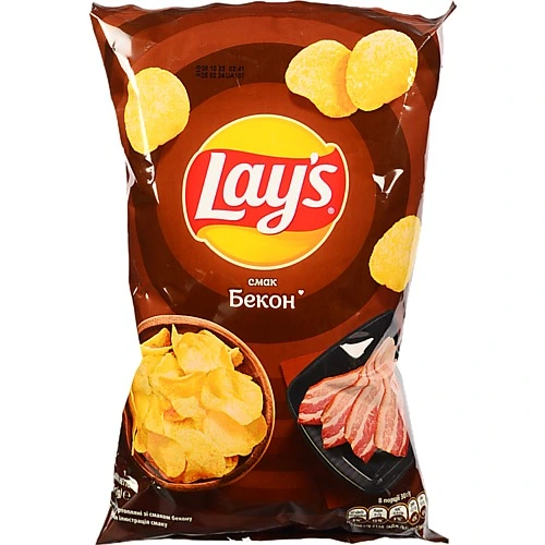Чипси картопляні Бекон Lay's 60г