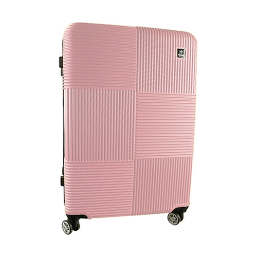 Валіза пластикова 65х42х26см колір rose gold