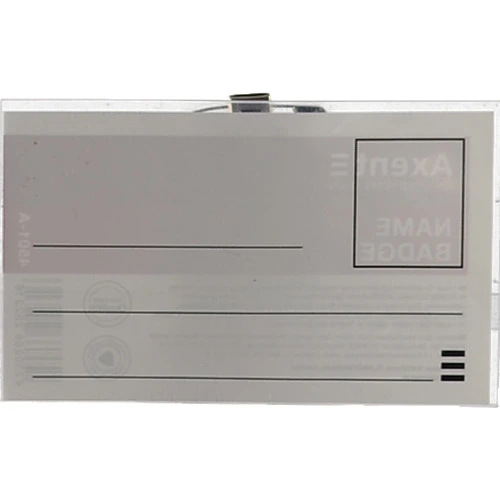 Бейдж горизонтальний на шпильці 4501