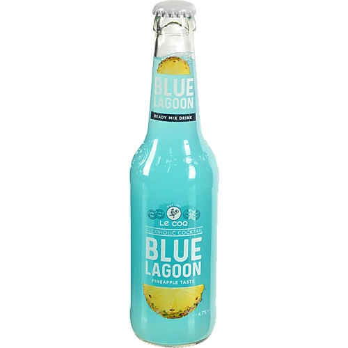 Коктейль слабоалкогольний Le Coq Blue Lagoon 4,7% 0,33 л