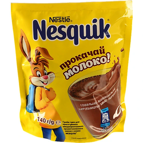 Швидкорозчинний напій з какао Nesquik 140г