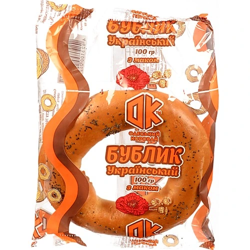 Бублик Український Одеський хлібозавод 4 100г