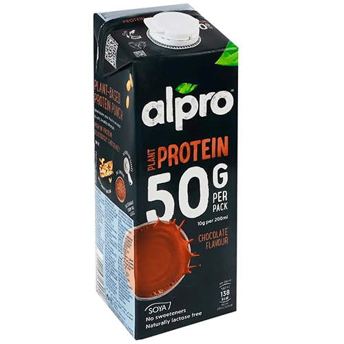 Напій соєвий Alpro Plant Protein Шоколад 1л