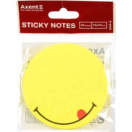 Блок паперу з клейким шаром. Smile. 70х70мм.50арк