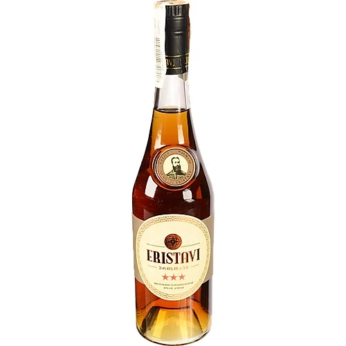 Бренді Eristavi 3 зірки 40% 0.5л