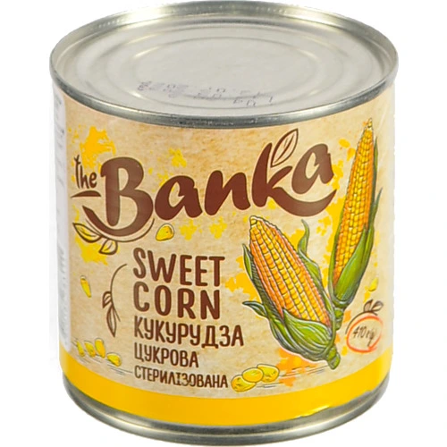 Кукурудза The Banka 410г цукрова з.б