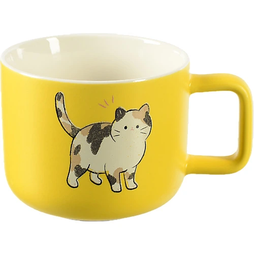 Чашка керамічна Котики 360мл тип 2