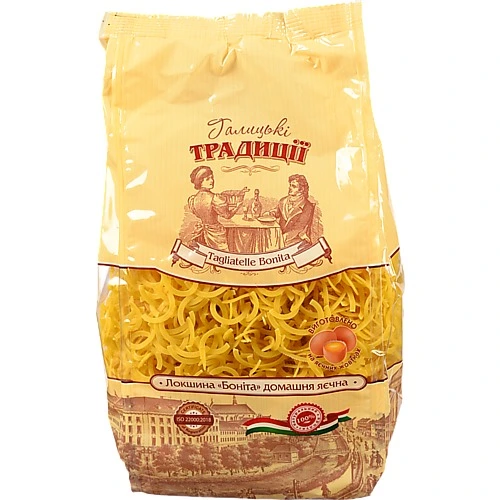 Макарони Галицькі традиції 400г локшина боніта