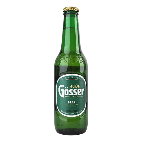Пиво 330мл 5.2% світле фільтроване пастеризоване Gosser пл