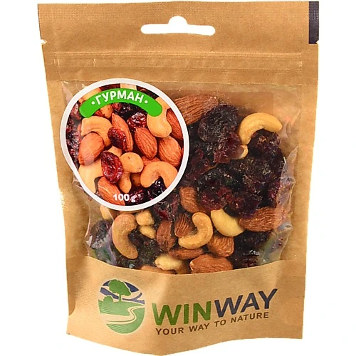 Суміш горіхово-ягідна Winway [Гурманk, 100 г