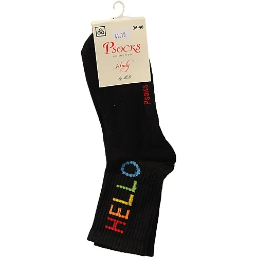 Шкарпетки Psocks жін.спорт смужка збоку укор.р36-40