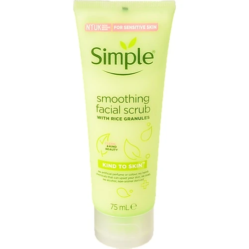 Скраб Simple 75мл вирiвнюючий kind to skin
