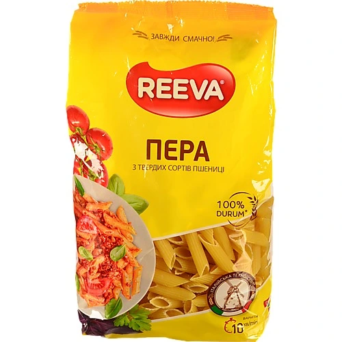 Макарони Reeva Пера 400г