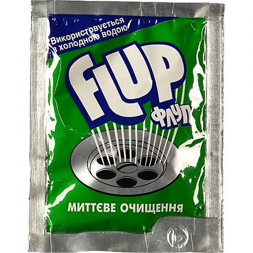 Засіб Флуп 60г д.очищення водостоків холодної води