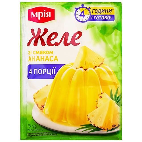 Желе Мрія 78г ананас