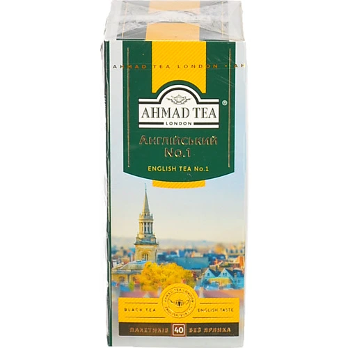 Чай Ахмад English Breakfast 1 - 40 пакетиків