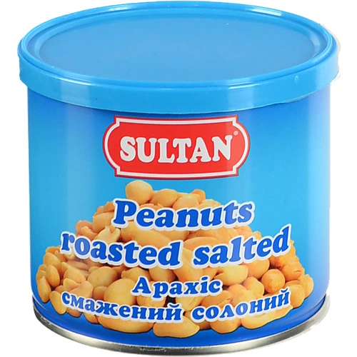Арахіс Sultan смажений солоний, 120 г