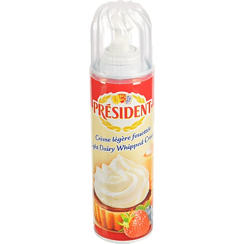 Вершки Президент 250г 20% аерозоль