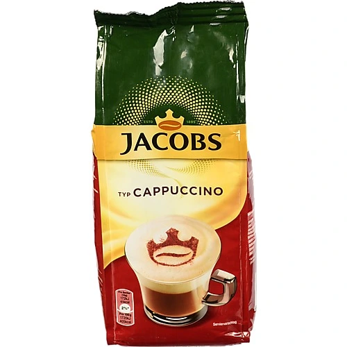 Розчинний кавовий напій Jacobs Cappuccino 400г