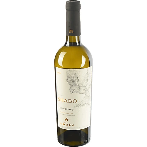 Вино Шабо 0.75л шардоне біле сухе