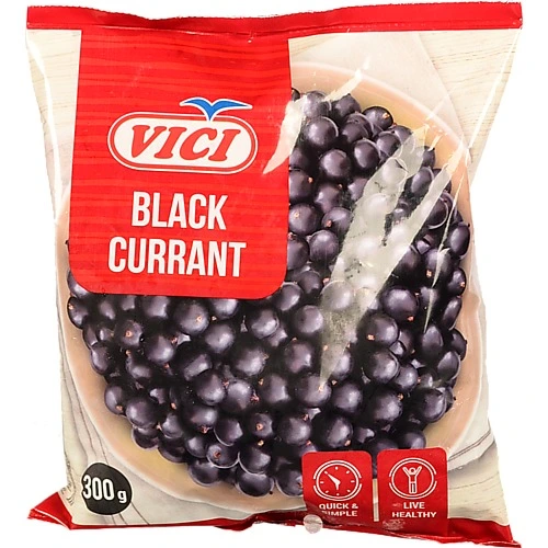 Смородина чорна швидкозаморожена Vici м/у 300г
