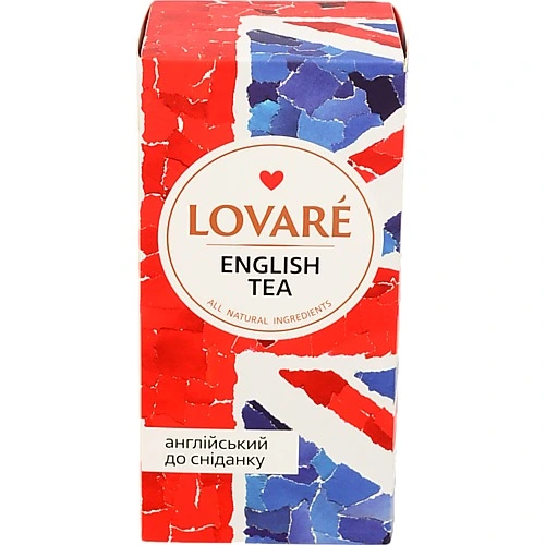 Чай Lovare Англійський сніданок 24 пакетики