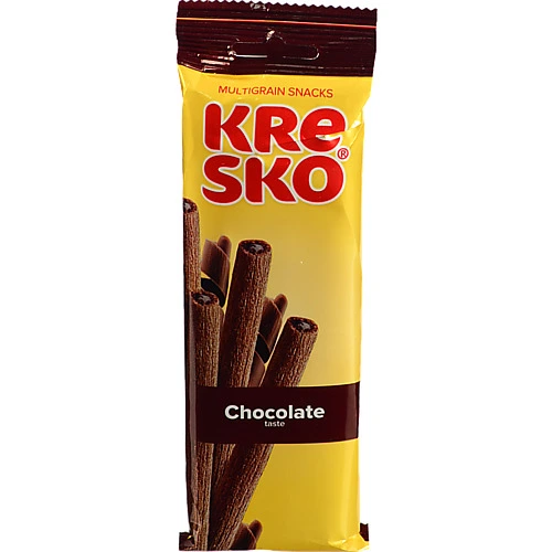 Хрусткі трубочки шоколадний смак Kresko АВК 40г