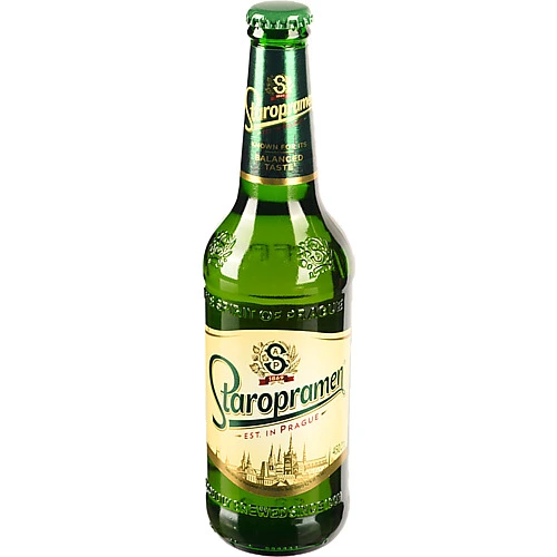Пиво Staropramen 4.2% світле пастеризоване 450мл