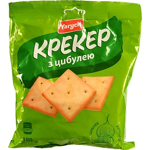 Крекер Yarych з цибулею, 180?г