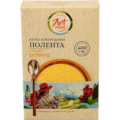 Крупа Арт Фудз 400г кукурудзяна полента