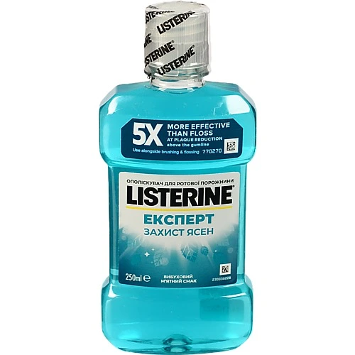 Ополіскувач д.рота Listerine 250мл освіжаюча м'ята