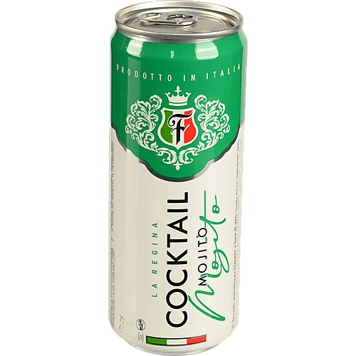 Напій винний напівігристий La Regina Fragolina Mojito 7% з/б 0.33 л