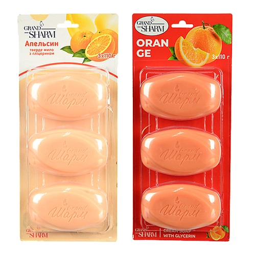 Мило Шарм 3*110г Ягоди тверде планшет