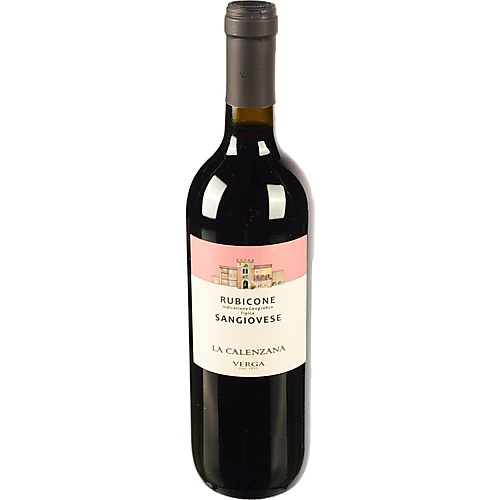 Вино La Calenzana 0.75л 11% рубіконе санджіовезе червоне сухе IGT