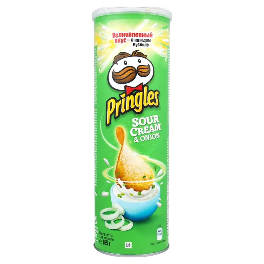 Чіпси PRINGLES сметана-цибуля 165г (13240)